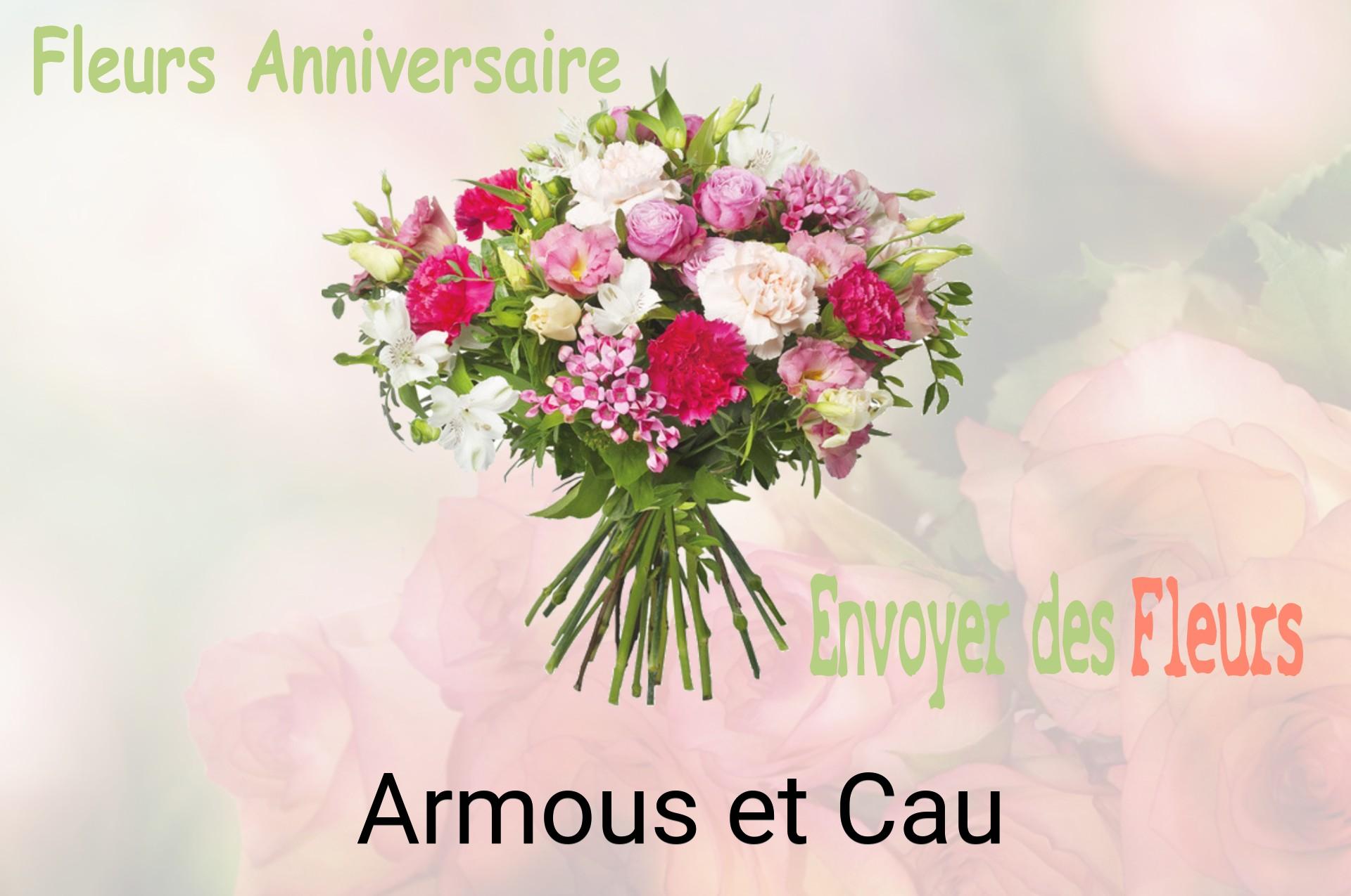 Bouquet de fleurs d’anniversaire livré à Armous-et-Cau